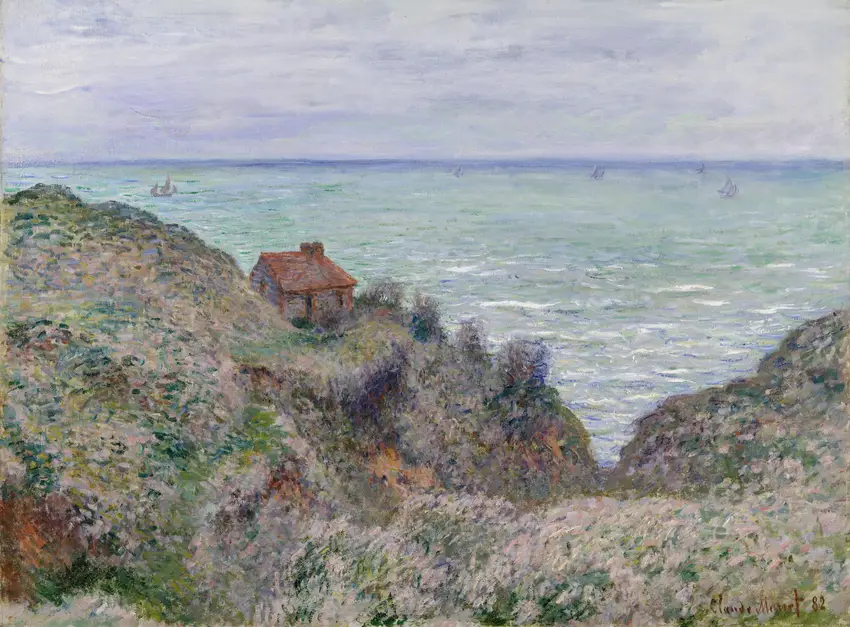 Cabin of the Customs Watch (1882) by Claude Monet